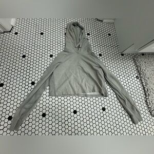 ASOS 4505 cropped hooded sweatshirt size 8